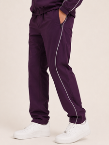 Vêtements de jogging personnalisés pour hommes, coupe-vent en polyester uni à capuche, survêtement respirant, séchage rapide, léger, décontracté - Product Image 3