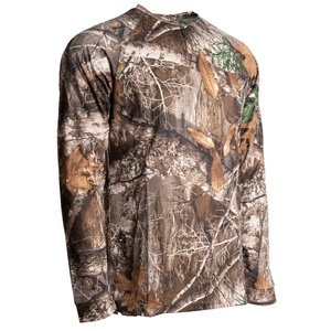 Men's Full Sleeve Camouflage Hunting Shirt Breathable Polyester Autumn Wear Camouflage - Product Image 3