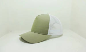 Hip Hop Multi Color Trucker Hats Injae VIna Custom Logo Design Terry Brim Unisex Mesh Back Curved Casual Travel Fishing Blank - Product Image 4