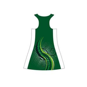 Wholesale Best Selling Netball Uniforms <b>Custom</b> Fully Sublimated Breathable Plain Netball Wear Suit Plus Size Options - Product Image 3