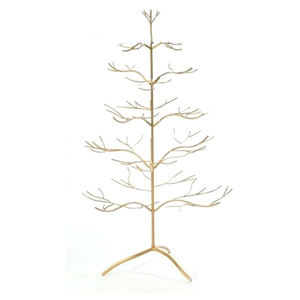 Support de Présentation de Noël Rustique Nordique, Finition Noire, Éclairage LED, Arrangements Métalliques, Ornements et Fournitures - Product Image 2