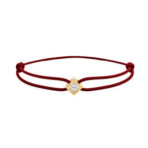 Pulsera Ajustable de Oro 14K para Mujer con Diamantes CVD Cultivados en Laboratorio F VVS VS, Baño de Rodio, Cordón Negro Clásico, Joyería Fina, Corte Brillante - Product Image 4