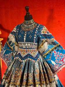 Ropa Tradicional Boho Vintage para Mujer, Vestidos Casuales Afganos Hechos a Mano con Bordados, Tallas Personalizadas, Venta al Por Mayor - Product Image 3