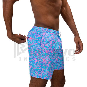 Pantalones Cortos Deportivos para Hombre, 100% Algodón, Transpirables, de Secado Rápido, Cintura Media, Estilo Hip Hop, Logotipo Personalizado, ODM, Venta al Por Mayor, Sublimación - Product Image 6