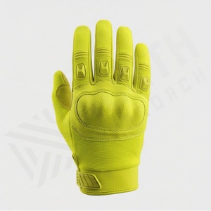 Customized PU Material Waterproof Windproof Full Finger Unisex Racing Gloves for Professional Cycling and Motorcycle Travel - Product Image 2