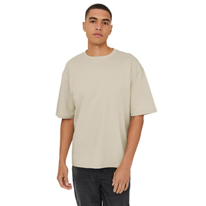 Custom Men's Stylish Printed T-<b>Shirts</b> with <b>Pocket</b> Knitted Polyester/Cotton Short Sleeve Anti-Pilling & Breathable - Product Image 4