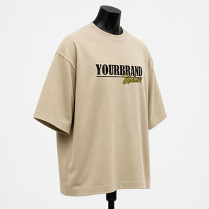 เสื้อยืดแฟชั่นใหม่สำหรับผู้ชาย เสื้อยืดคุณภาพสูงสำหรับผู้ชาย ดีไซน์โอเวอร์ไซส์ สวมใส่สบาย ระบายอากาศได้ดี - Product Image 5