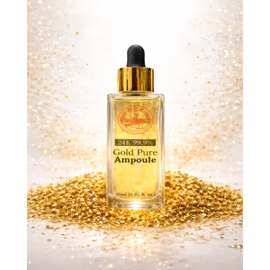 Ampolla de Suero de Oro 24K de Marca Privada 30ml, Suero Hidratante Antienvejecimiento con Hojuelas de Oro, Nueva Llegada, Cuidado de la Piel Coreano, Etiqueta Blanca, Norte - Product Image 2