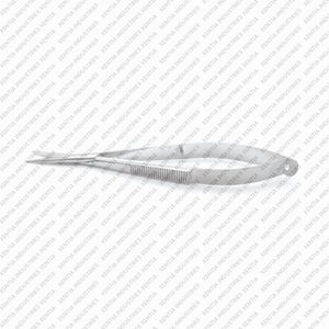 กรรไกรตัดตา Castroviejo Micro Eye Scissor ขนาด 4 นิ้ว แบบตรง สำหรับผ่าตัดตา ผลิตจากสแตนเลสสตีล เครื่องมือความแม่นยำสูง ได้รับการรับรองมาตรฐาน OEM และ CE - Product Image 3