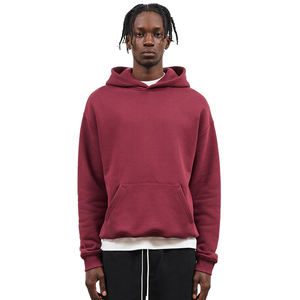 Sweat-shirts et sweats à capuche pour hommes 100% coton French Terry 250-300 GSM, coupe oversize à épaules tombantes - Product Image 3