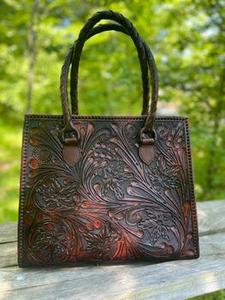 Bolsos de Mano Grandes de Cuero Genuino 100% Color Marrón, Resistentes al Agua y Ligeros, para Mujer, Oferta 2026 - Product Image 3