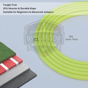 Cuerda de Velocidad Ajustable de Alta Calidad con Recubrimiento de PVC Personalizable para Entrenamiento de Boxeo, Fitness y Resistencia - Product Image 6