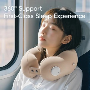 Dropshipping Products 2026 Portable Comfortable <b>Inflatable</b> U Shaped Travel Airplane Car Sleeping Neck Pillow Dropshipping Agent - Product Image 4
