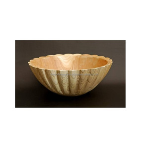 Plato de madera de calidad superior, cuenco para servir, superventas, utensilios de cocina modernos hechos a mano, exhibición de alimentos, cuenco multifuncional para sopa y ensalada - Product Image 6