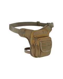 Sac de jambe durable en forme de baril, en tissu enduit PU, léger, pour rangement extérieur, avec sangles réglables - Product Image 3