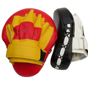 Wholesale Custom Logo Printed New Design Curved Boxing <b>Focus</b> <b>Pads</b> PU Leather Wholesale Customized Punching Targets - Product Image 5