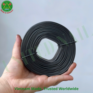 BWG 16.5 Gauge Black Annealed Tie Wire Made in Vietnam Factory for <b>Iron</b> Wire Tying Rebar | alambre de amarre - Product Image 2