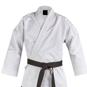Kimono de karaté personnalisé unisexe traditionnel en coton extensible léger et respirant, tissu prérétréci, pour arts martiaux - Product Image 6