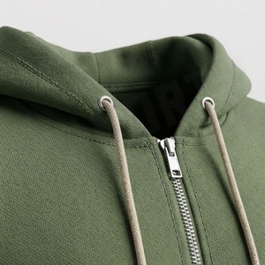 Conjunto Deportivo para Hombre, Color Verde Oliva, Sudadera con Capucha y Cremallera Completa, Pantalones de Algodón, Estilo Casual para Otoño - Product Image 4