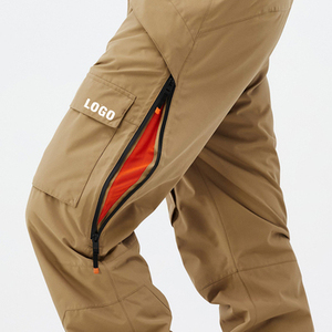 Pantalons de ski amples pour hommes et femmes, respirants, imperméables, coupe-vent, pantalons cargo pour snowboard, vêtements d'hiver chauds, salopettes - Grande taille - Product Image 6