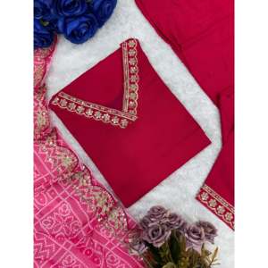 Top de fiesta de diseñador para mujer y conjunto Dupatta elegante estilo Pent - Product Image 3