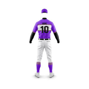 Uniforme de Béisbol Personalizado, Tejido Transpirable, Ligero y Duradero, Ajuste Cómodo, Diseño Personalizado, Ropa Deportiva Unisex - Product Image 5