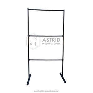 Support de Rail Doré à 3 Niveaux avec Roues Mobiles pour Présentoir de Perruques et Extensions Capillaires - Product Image 4