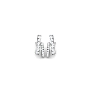 Magníficos Pendientes de Zirconia con Corte Prisma, Baño de Oro, Plata Pura 925, Joyería Femenina de Primera Calidad, Magnífico Regalo para Recepciones de Gala - Product Image 6