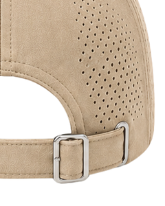Gorra de Béisbol Deportiva Transpirable Beige, Correa Ajustable, Ligera, de Secado Rápido, para Correr al Aire Libre, Gimnasio, Casual, de Primera Calidad - Product Image 4