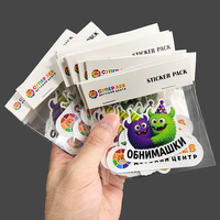 Étiquettes personnalisées, autocollants holographiques imperméables de dessin animé, logo, impression d'étiquettes adhésives, vinyle découpé sur mesure, autocollants personnalisés