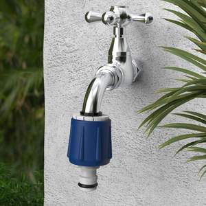 Adaptateur de robinet pour tuyau d'arrosage universel, durable, pour l'irrigation extérieure du jardin, connexion rapide, 1/2 pouce, 80 PSI, fabriqué à Taïwan - Product Image 5