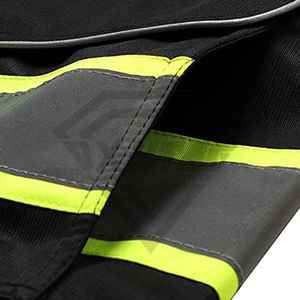 Chaleco de Seguridad Reflectante Rojo de Alta Visibilidad con Bolsillos, Logotipo Personalizado, Malla de Secado Rápido, Tallas Grandes, Unisex, Ropa de Trabajo, Servicio OEM, Venta al Por Mayor - Product Image 5