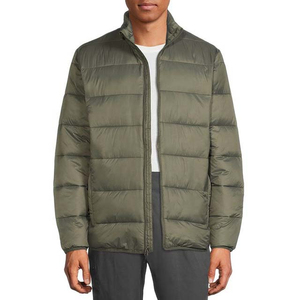 Compre Chaquetas Acolchadas de Poliéster Impermeables para Hombre de Alta Calidad 2026, Diseño Personalizado con Capucha, Servicio OEM - Product Image 2