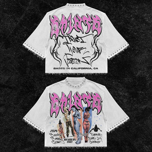 Camiseta Popular para Hombre, Diseño Personalizado, Talla Grande, Lavado Ácido, 100% Algodón, Corte Cuadrado, Estilo Urbano con Pedrería - Product Image 1