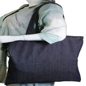 Bolsa de Lona de Algodón Reutilizable, Ecológica y Orgánica, con Logotipo Personalizado, con Cierre, Extra Grande, para Fines de Semana, Gimnasio, Compras, para Mujer, con Estampado - Product Image 4