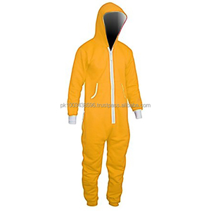 Combinaison unisexe de luxe décontractée en polaire pour homme, pyjama sans pieds à capuche, grande taille, combinaison adulte, chaude et respirante pour l'hiver, brodée - Product Image 5