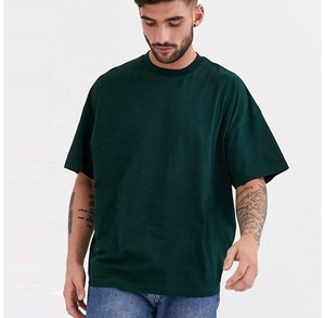 Maillot de sport Hip Hop de haute qualité pour l'été, coupe droite, col rond, épaules tombantes, poches apparentes, style streetwear, coupe longue, idéal pour la gym, modèle vierge - Product Image 3