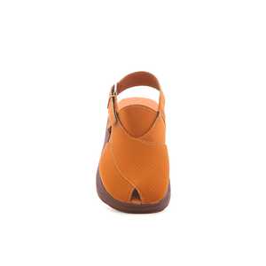 Niños Rust Peshawari Sandalias KD9302 Cómodo y elegante Chappal - Product Image 1