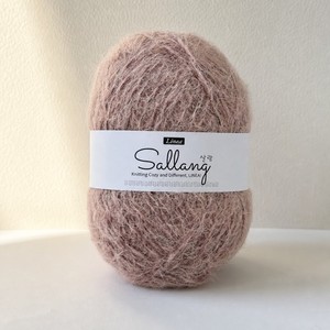 Hilo para pestañas Sallang Nylon/Acrílico 70g/bola Hilo teñido para tejer a mano, hilo acrílico mezclado para tejer - Product Image 6