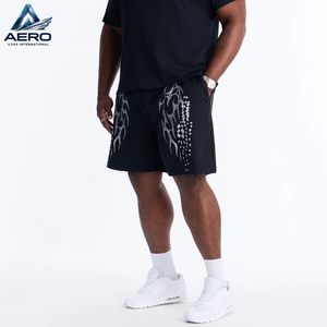 Shorts de sport pour hommes, nouvelle collection, en coton mélangé respirant, pour la gym, la course et les loisirs, prix de gros. - Product Image 6
