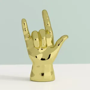 Nouvelle arrivée, sculpture en métal faite à la main, art abstrait moderne de luxe, décoration pour l'intérieur d'une maison contemporaine haut de gamme - Product Image 2