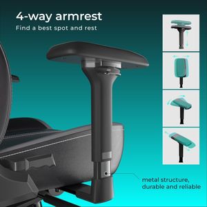 Sedia da Gaming Ergonomica C-L42Y - Product Image 5