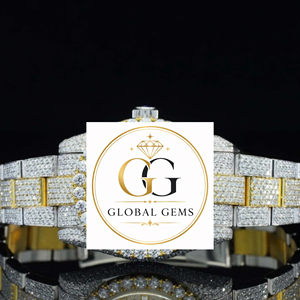 Reloj de Pulsera de Diamantes Glamurosos con Incrustaciones de Moissanita VVS de Alta Calidad para Ocasiones Especiales en Venta al por Mayor - Product Image 1