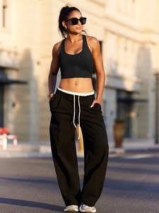 Women Sport <b>Crop</b> <b>Top</b> Multi Strap Backless Yoga Bra Removable Pads Wirefree Running Athletic Vest Seamless Garments Bulk - Product Image 4