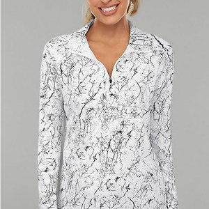 Camiseta Deportiva de Manga Larga para Mujer, Transpirable y Elegante, con Logotipo Frontal Reversible, Ecológica, para Entrenamiento Físico y Comodidad Diaria - Product Image 4