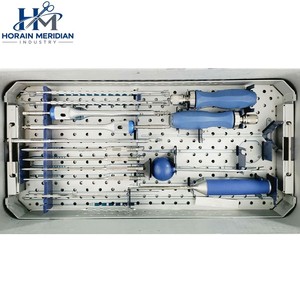 Ensemble d'instruments chirurgicaux en acier inoxydable pour la fixation de la colonne vertébrale, outils de chirurgie orthopédique de la colonne vertébrale, système de fixation vertébrale - Product Image 5