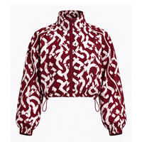Veste coupe-vent pour femmes tendance, imperméable, respirante, 100% polyester, service OEM personnalisé, prix de gros