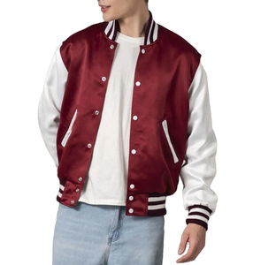 Chaqueta Bomber Deportiva Unisex LEXUS SPORTS, Estilo Vintage, Satinada, Ajustada, para Otoño, con Cuello Alto y Logotipo Frontal Teñido, Transpirable y de Alta Calidad - Product Image 2