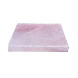 Bloc décoratif rectangulaire en sel rose de l'Himalaya naturel brut pour une décoration intérieure durable - Product Image 1