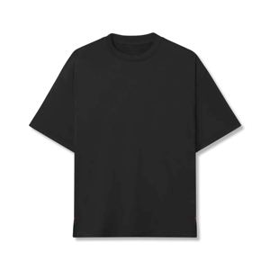 Camiseta Extra Grande de Algodón de Alta Calidad para Hombre, Impresión Personalizada, Talla Grande, Color Blanco Sólido, Antiarrugas, Camisetas Casuales para Hombre - Product Image 2